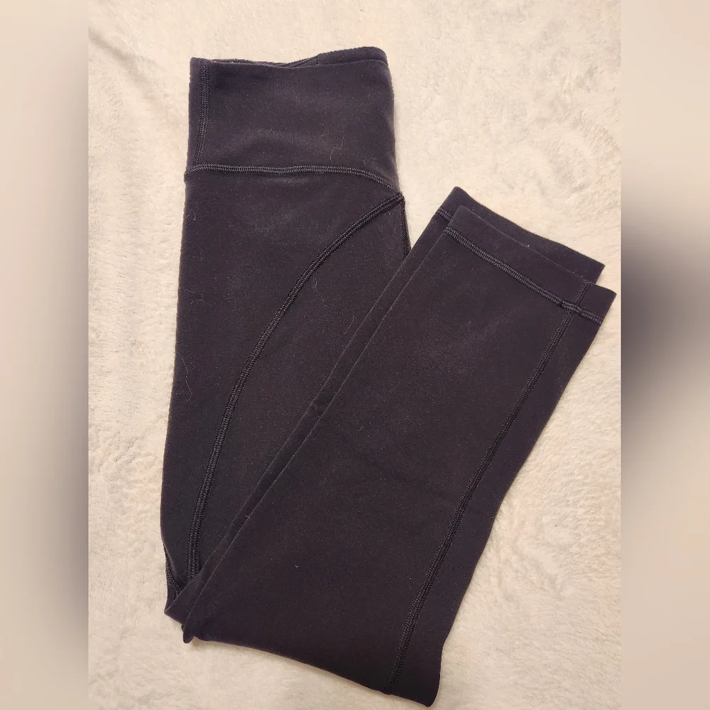 🍋🍋 Lululemon Get Centered High Rise Crop 21" Black 🍋🍋 - Picture 6 of 8